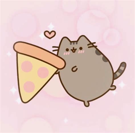 Pusheen Pizza Wallpaper Carrotapp