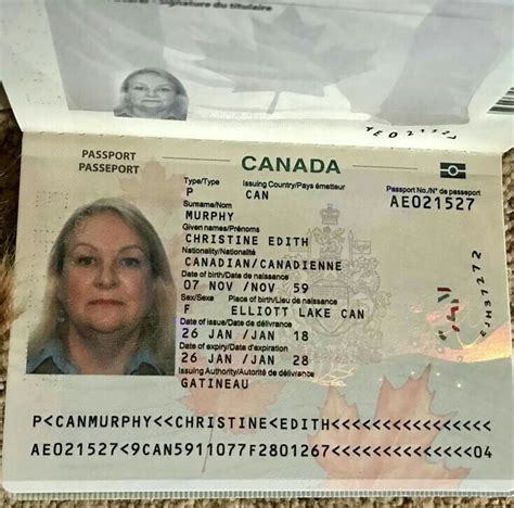 Registered Canadian Passports Passport Online Canadian Passport