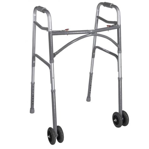 Drive Medical 10220 1ww Heavy Duty Bariatric Two Button Walker With