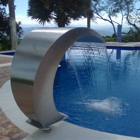 China Fenlin Stainless Steel Spa Pool Swimming Pool Spa Waterfall