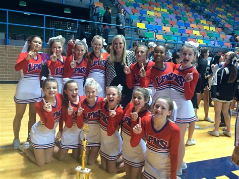 Lpms Cheerleaders Win State Competition
