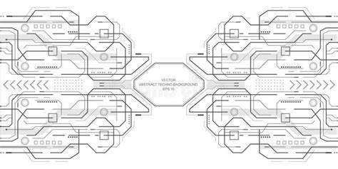 Technological Drawing Of The Futureengineering Innovationhud Digital