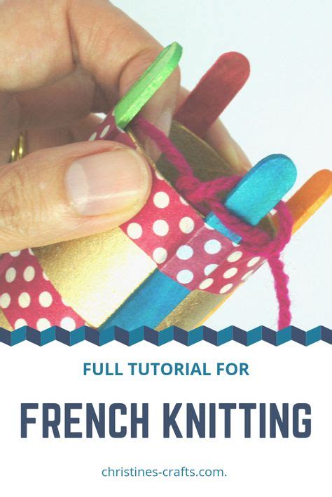 French Knitting How To Cast On And Knit French Knitting Crafts