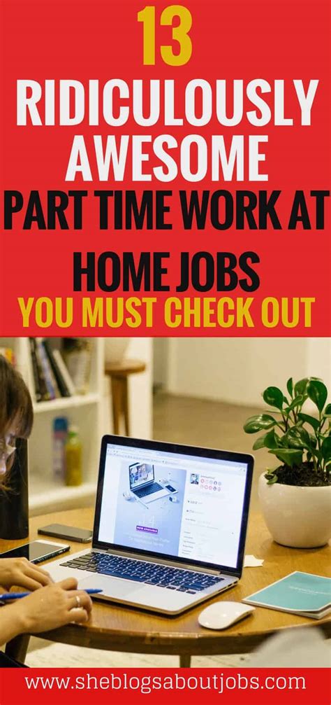 13 Part Time Jobs At Home You Must Check Out Smartnancials