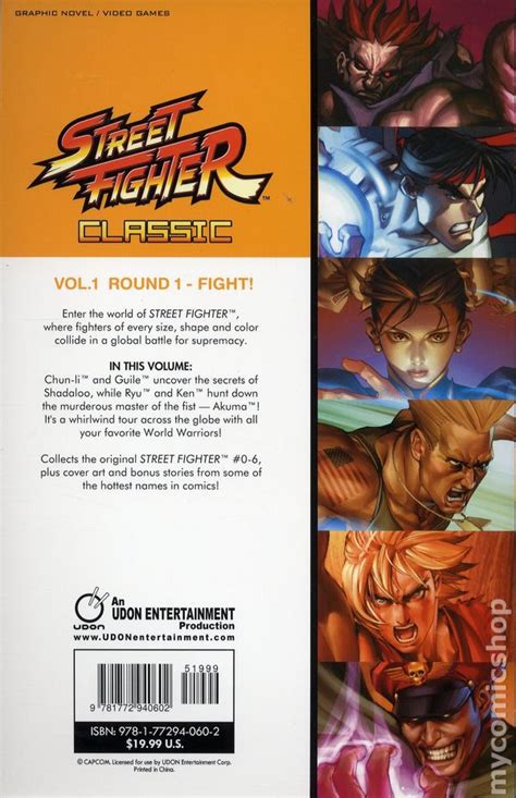 Street Fighter Classic Tpb 2018 2019 Udon Comic Books
