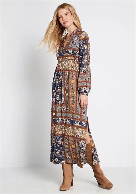 Bohemian Dream Maxi Dress Going With The Flow Is A Total Breeze In