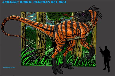 Obraz Jurassic World Diabolus Rex V 01 By Hellraptor D7j7ay1