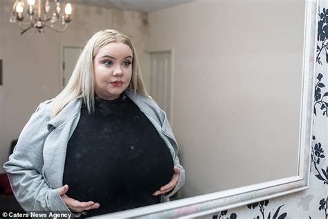 Check Out This 25 Year Old Woman With The Biggest Boobs That Did Not