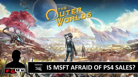 The Outer Worlds Ps4 Pro Gets Basic Version Xb1x Gets Exclusive