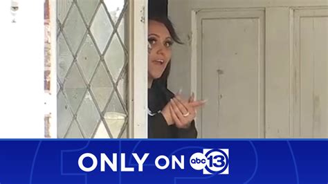 See What Happens When Only Abc13 Confronts Woman Believed To Be Squatting Flipboard