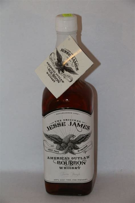 750ml Bottle Of Jesse James Bourbon Whiskey