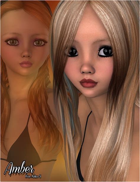 Amber For Aiko 5 Daz 3d