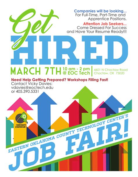 March 7 Eoc Job Fair Choctaw Area Chamber Of Commerce