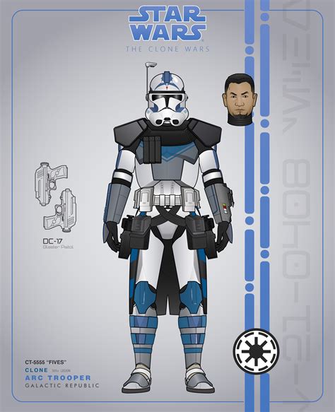 Clone Arc Trooper Fives Phase Ii By Efrajoey1 On Deviantart