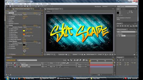 After Effects Photoshop Tutorial Part Youtube