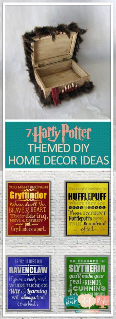 Shop pottery barn teen harry potter™ shop featuring harry potter™ home decor and accessories featuring slytherin™, ravenclaw™, hufflepuff™, and gryffindor™. 7 Harry Potter Themed DIY Home Decor Ideas