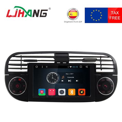 Ljhang Quad Core Din Android Car Gps Radio For Fiat Abarth