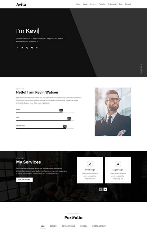 These templates are highly customizable and ready to take your personal brand website to the next level. 72 Best Personal Website Templates Free & Premium ...