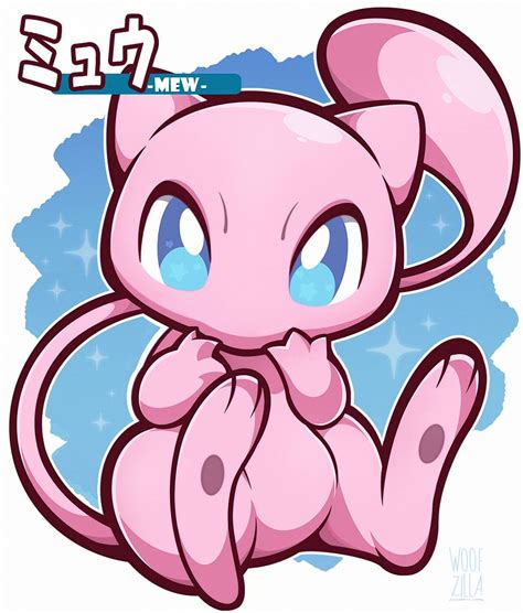 Mew Pokémon Image By Woofzilla 2378698 Zerochan Anime Image Board Artofit