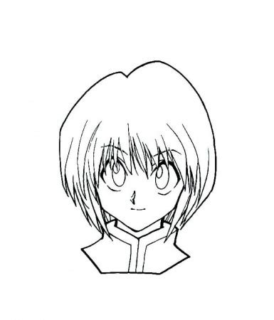 Coloring Page Hunter X Hunter Kurapika Coloring Home