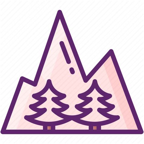 Terrain Park Mountain Landscape Icon Download On Iconfinder