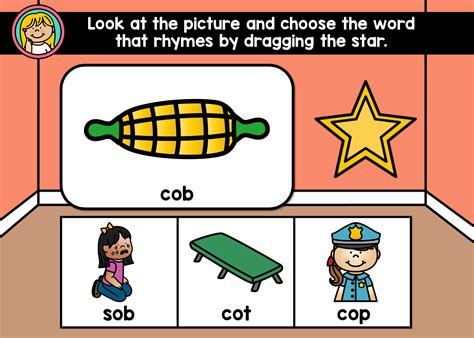 Playing rhyming blackout with cvc words. CVC Rhyming Words for Google Classroom Distance Learning ...