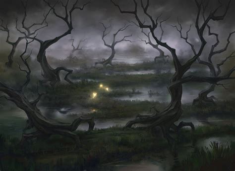Swamp By Artofmarius On Deviantart Fantasy Concept Art Fantasy Rpg
