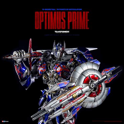 Transformers The Last Knight Optimus Prime Deluxe Edition