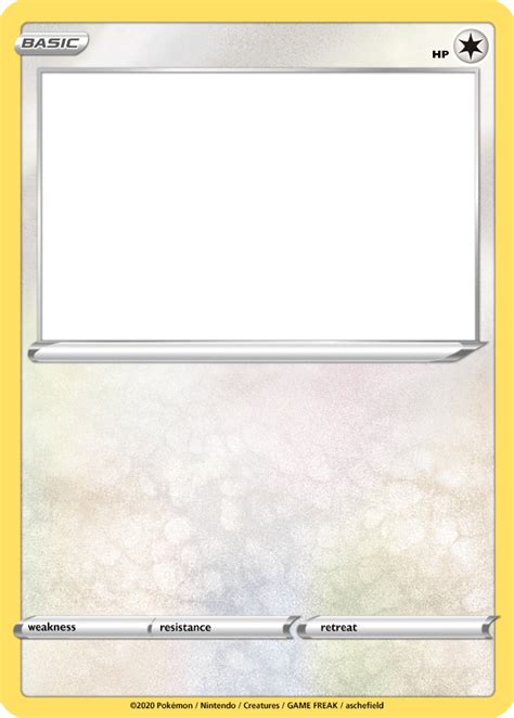 Bw All Normal Pokemon Card Blanks By The Ketchi On Deviantart Artofit