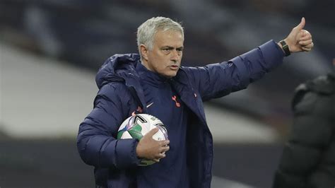 Tottenham's manager jose mourinho walks on the pitch at the end of the english premier league soccer match between everton and tottenham hotspur at goodison park in liverpool. Jose Mourinho hopes international managers protect Spurs ...