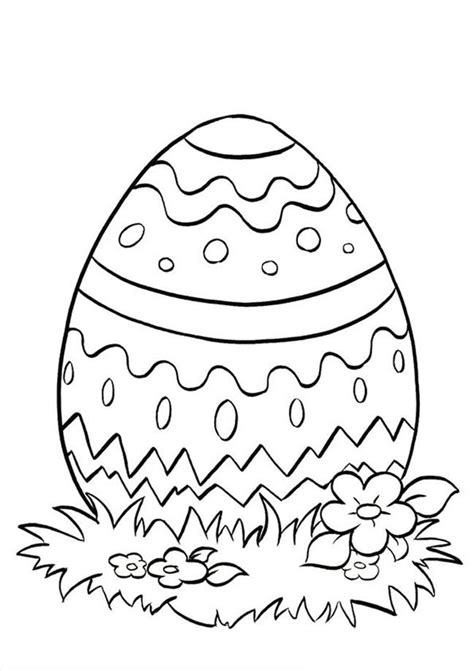 Egg Coloring Pages Printable