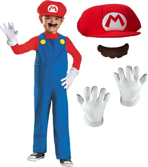 Disguise Nintendo Super Mario Brothers Boys Toddler Costume Medium3t