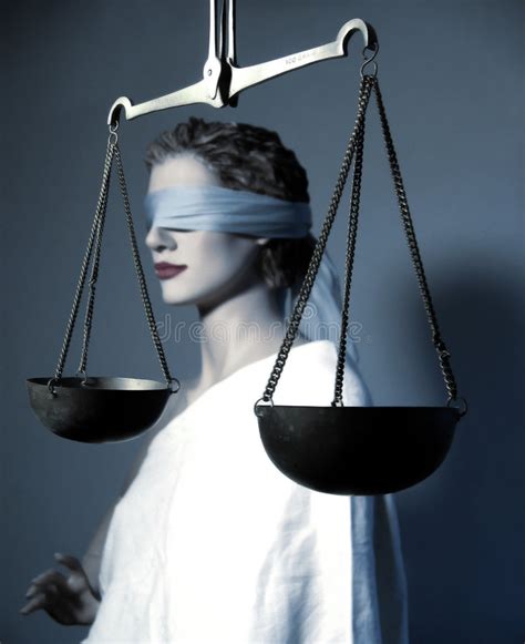Lady Justice And Scales Stock Image Image Of Symbolism