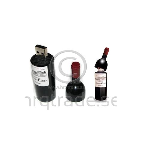 Usb Flash Drive Wine Bottle Import And Manufacture For Promotional