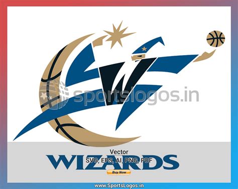 Washington Wizards Basketball Sports Vector Svg Logo In 5 Formats