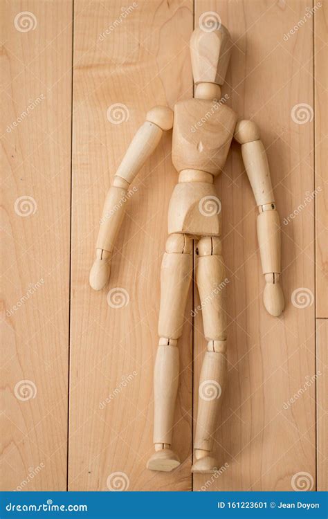 Wooden Human Figure Model