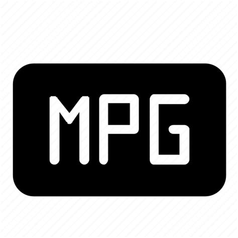 File Format Mpg Icon