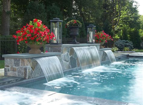 Considering A Pool Waterfall Pros Cons Ideas Cost