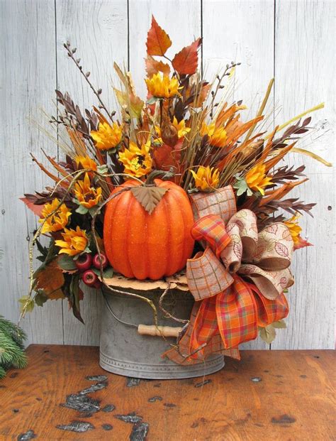 Rustic Fall Centerpiece Thanksgiving Table Centerpiece Image 0 Rustic Fall Centerpieces Fall