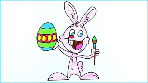 Easy Easter Bunny Drawing at GetDrawings | Free download