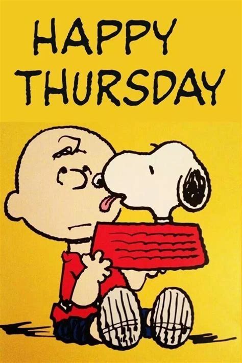 Happy Thursday Snoopy Thursday
