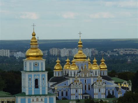Ukraine Trip 2011 Kiev Landmark St Michaels Monastery