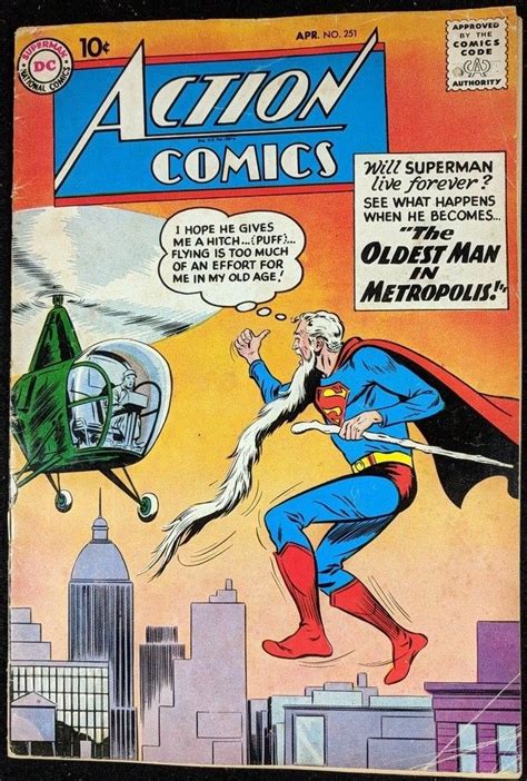 Action Comics 1938 251 Vg 35 Superman