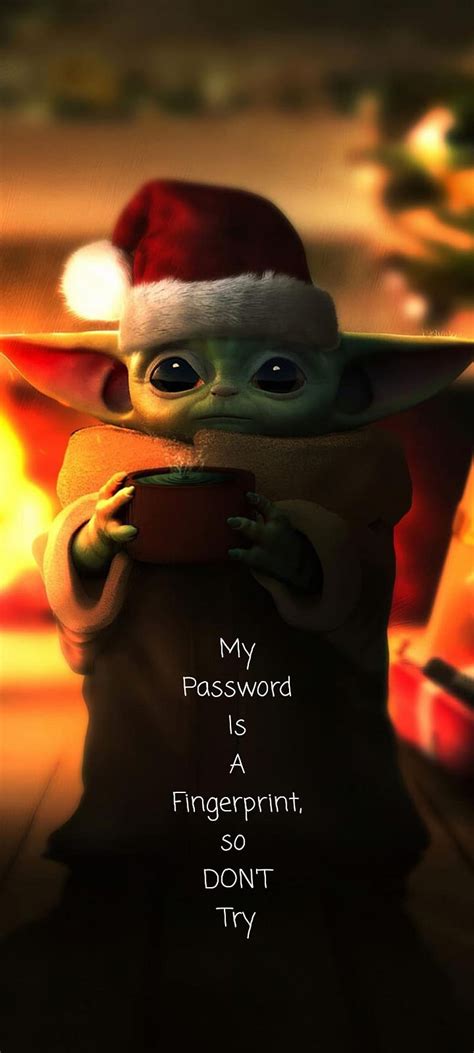 1920x1080px 1080p Free Download Christmas Baby Yoda Baby Yoda Lock
