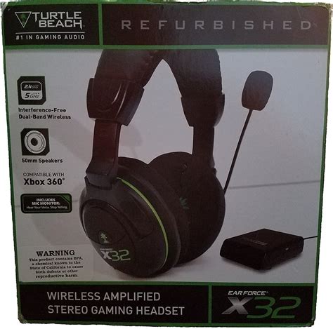 Amazon Com Turtle Beach Ear Force X32 Recertified Electronics