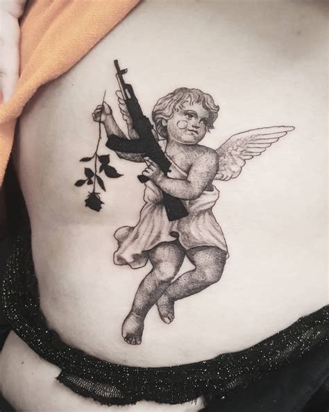 Tattoo Anjo Armado Significado