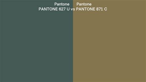 Pantone U Vs Pantone C Side By Side Comparison