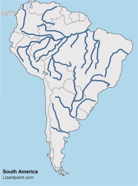 Test Your Geography Knowledge South America Rivers And Lakes Quiz
