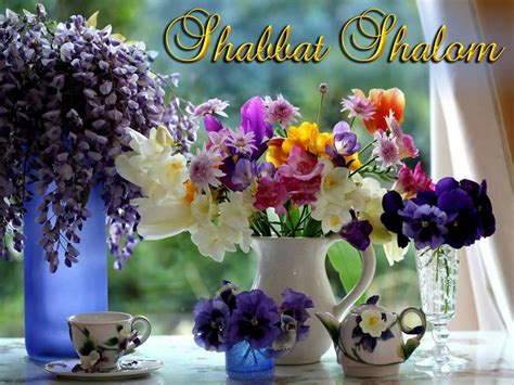 Shabbat Shalom Flower Arrangements Flower Pots Beautiful Flowers