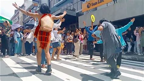 Sisiwit Igorot Tradional Dance At Session Road Baguio City Higlights